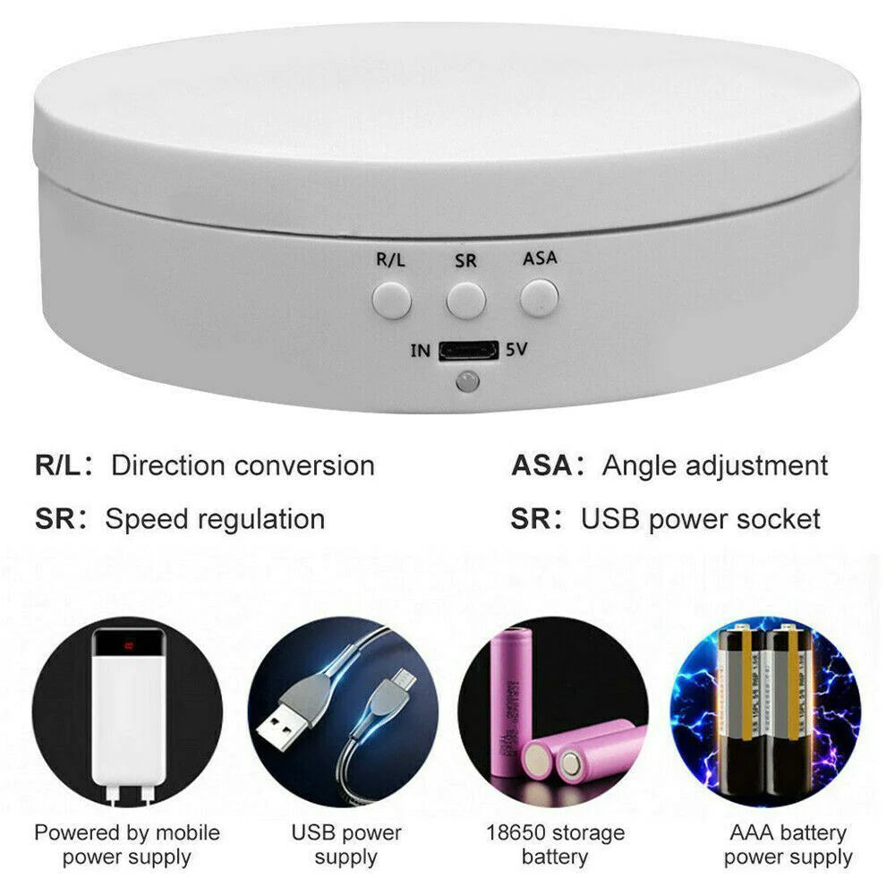 360° Electric Rotating Display Stand