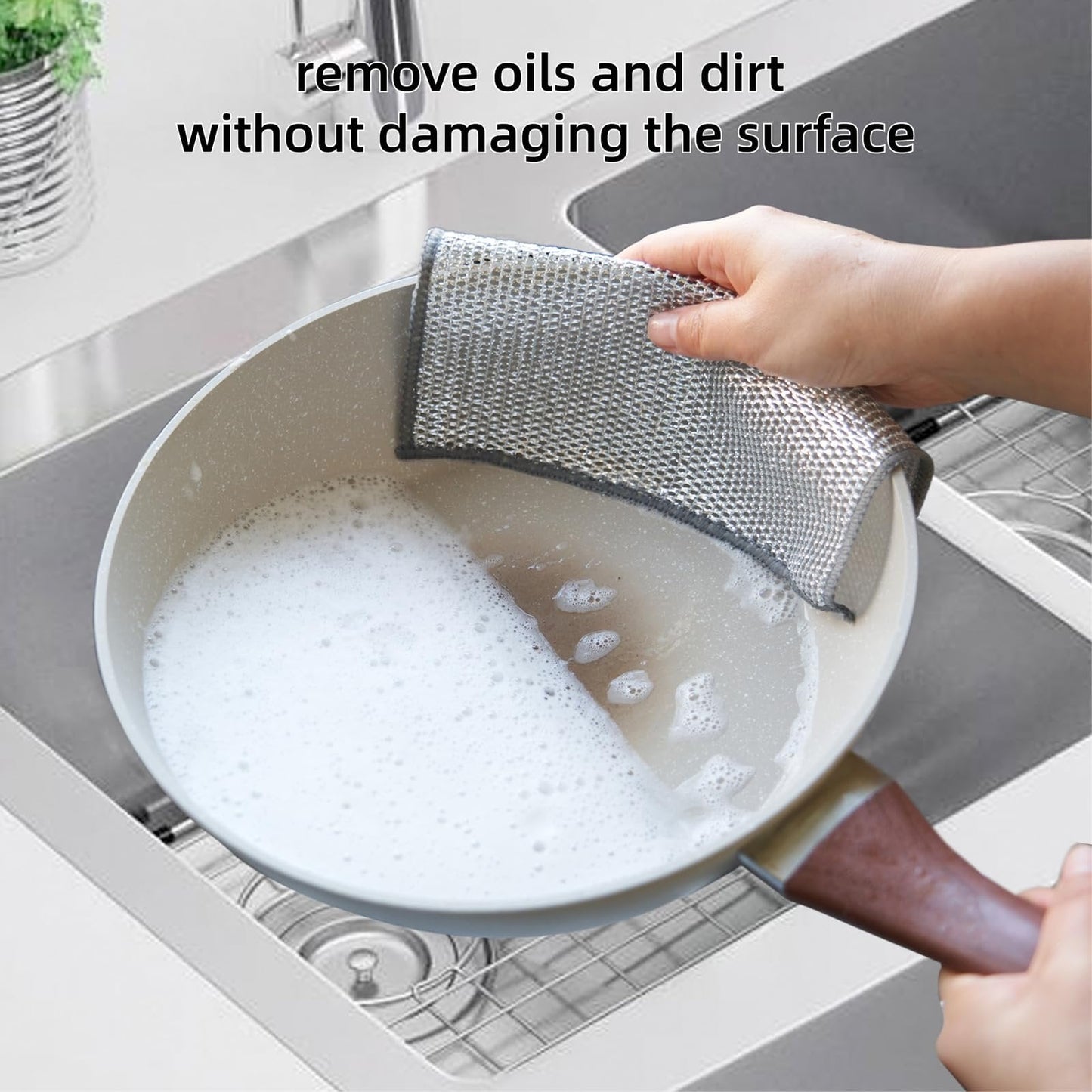 20 Pcs Steel Wire Cleaning Cloths