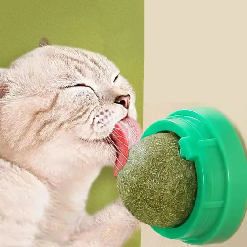 4 Pcs Rotating Catnip Ball Toy