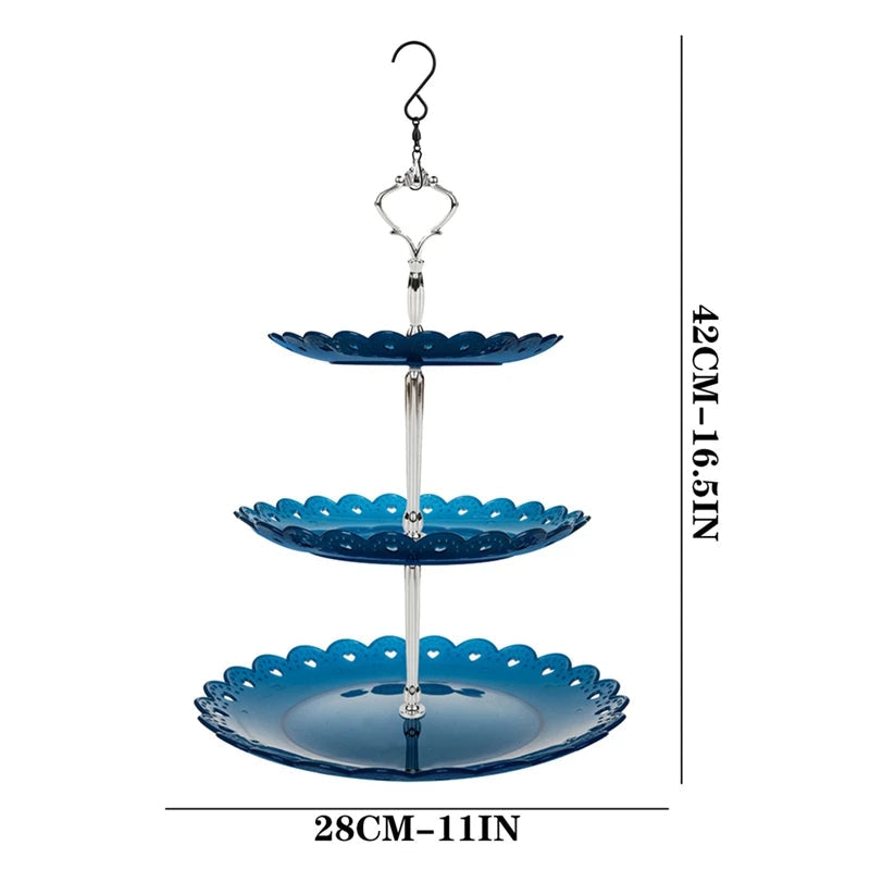 3-Tier Hanging Bird Feeder & Bath Combo