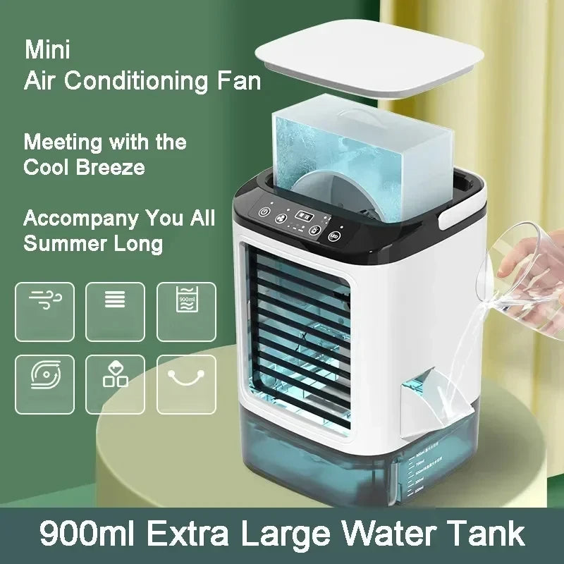 3-Speed Portable Aircon with Misting