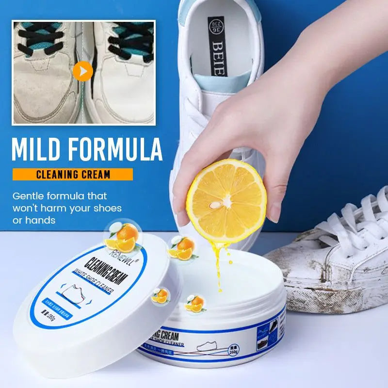 All-Purpose White Shoe Cleaner Cream