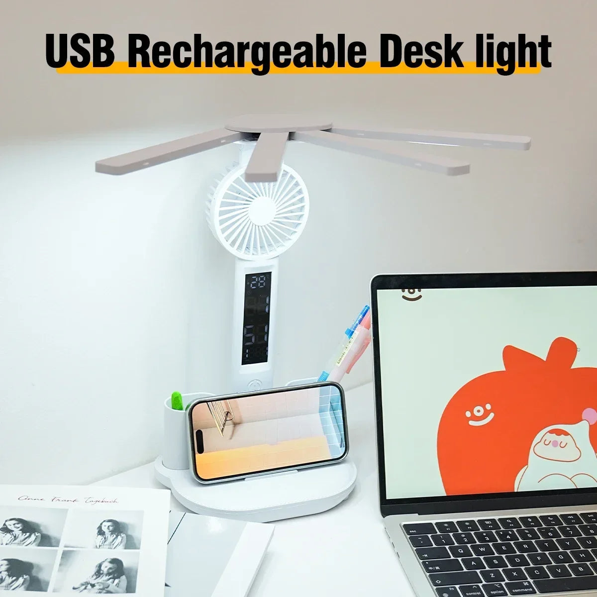 3-in-1 Multifunction LED Table Lamp