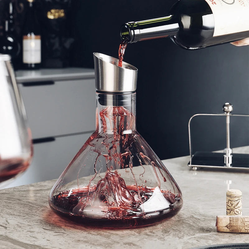 1500ml Crystal Wine Decanter with Aerator
