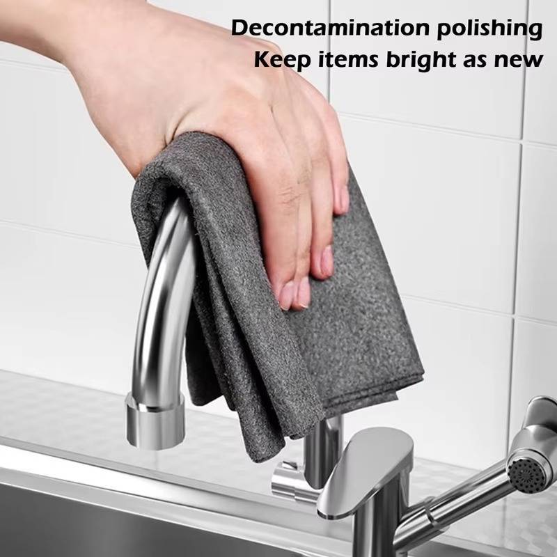 Versatile Microfiber Cloths, 10-Pack