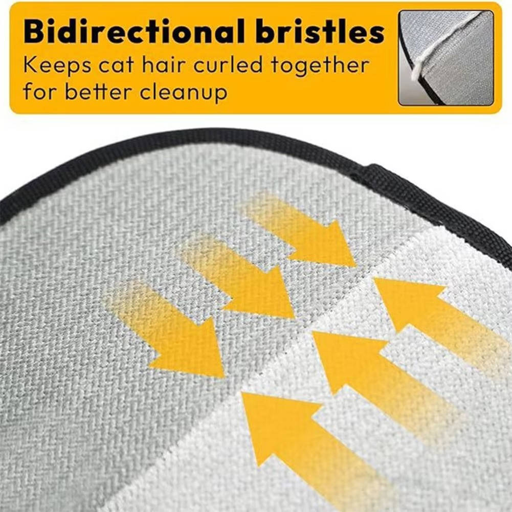 Pet Hair Remover Grooming Glove, 2-Set