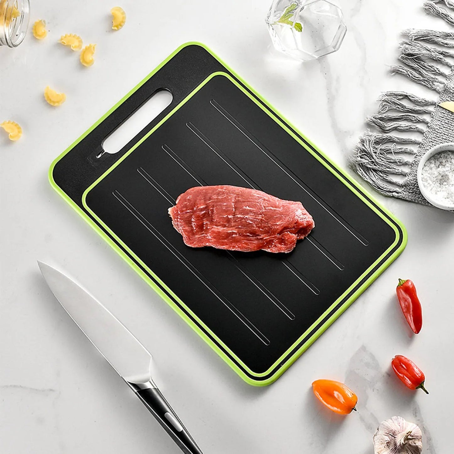 4-in-1 Cutting Board & Defrosting Tray