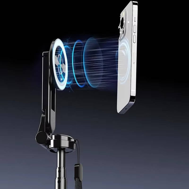 4-in-1 Magnetic Selfie Stick, Extendable
