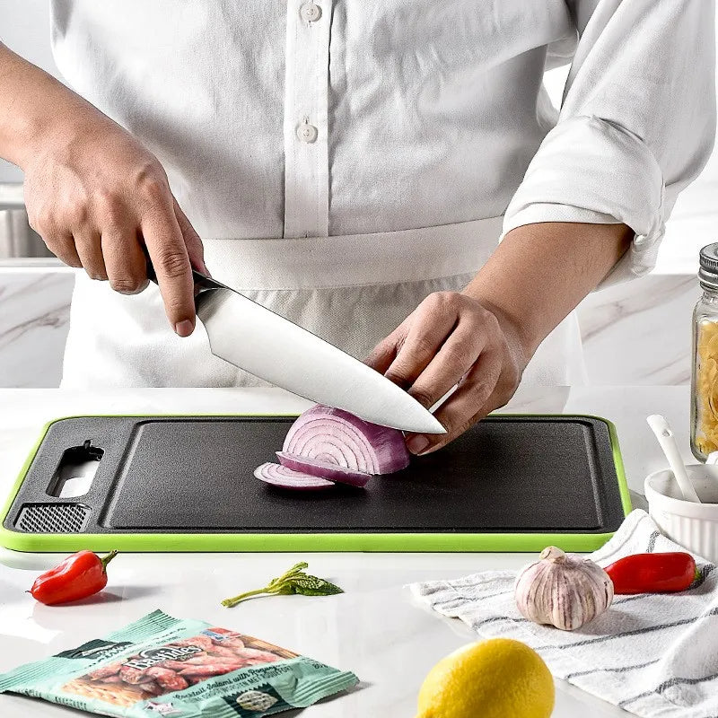 4-in-1 Cutting Board with Thaw Tray