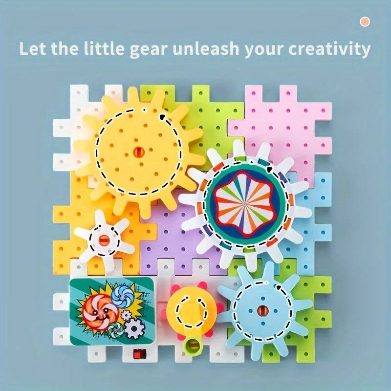 263 Pcs Motorized Kids Building Blocks Kit