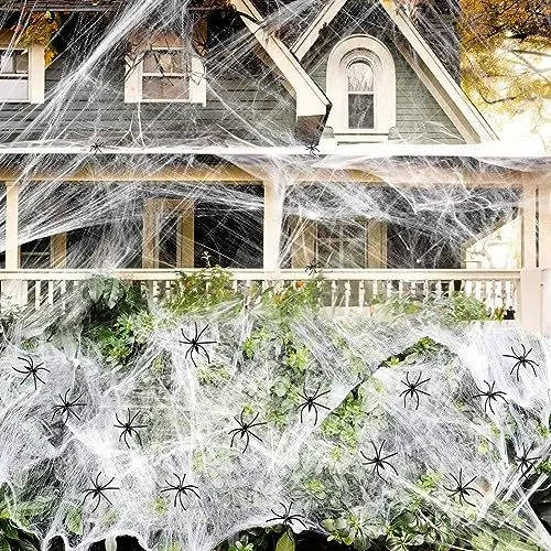 200 Sqft Halloween Spider Web Decor