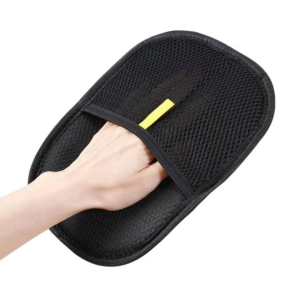 Pet Hair Remover Grooming Glove, 2-Set