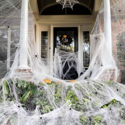 200 Sqft Halloween Spider Web Decor