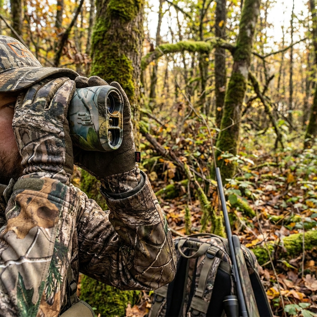1000 Feet Hunting Range Finder lifestyle