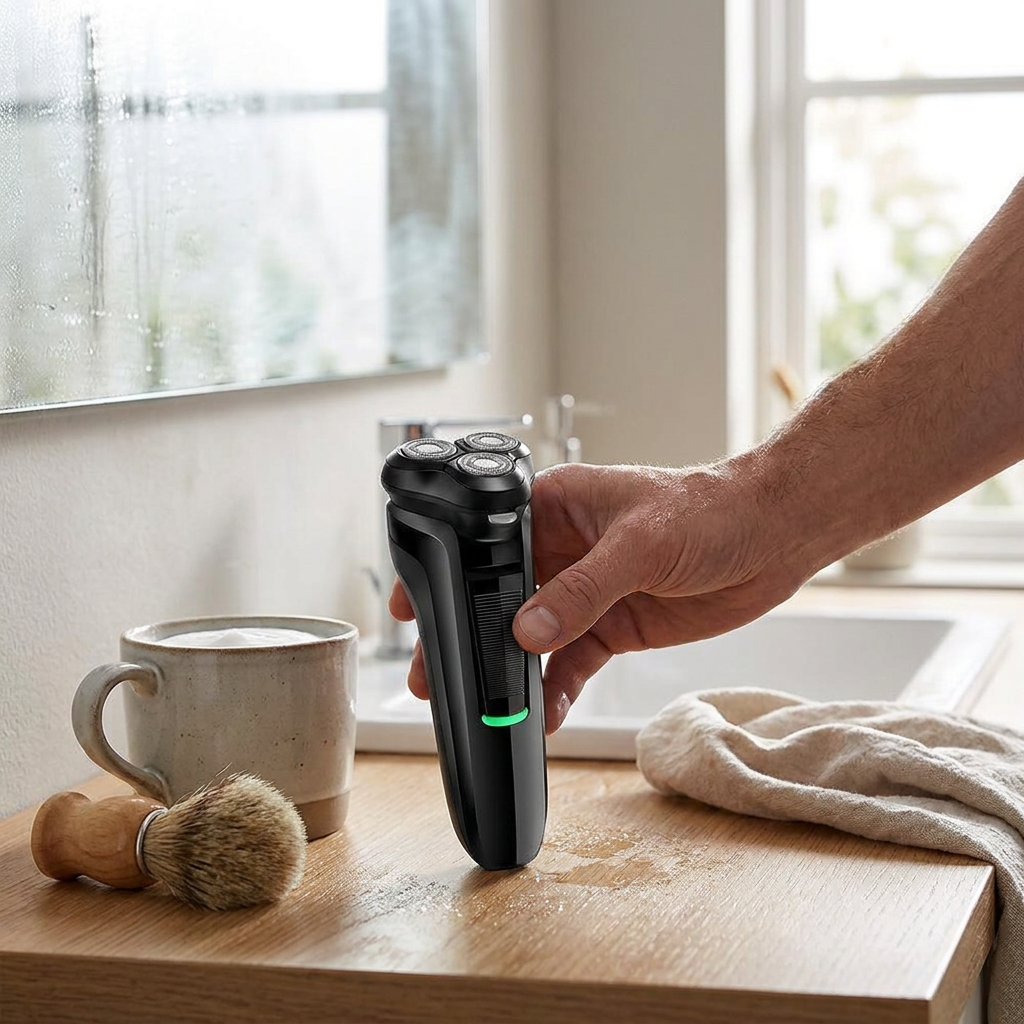 WiFi Mini Shaver Razor Camera lifestyle
