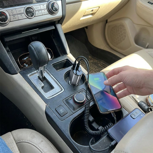 Retractable Car Charger lifestyle