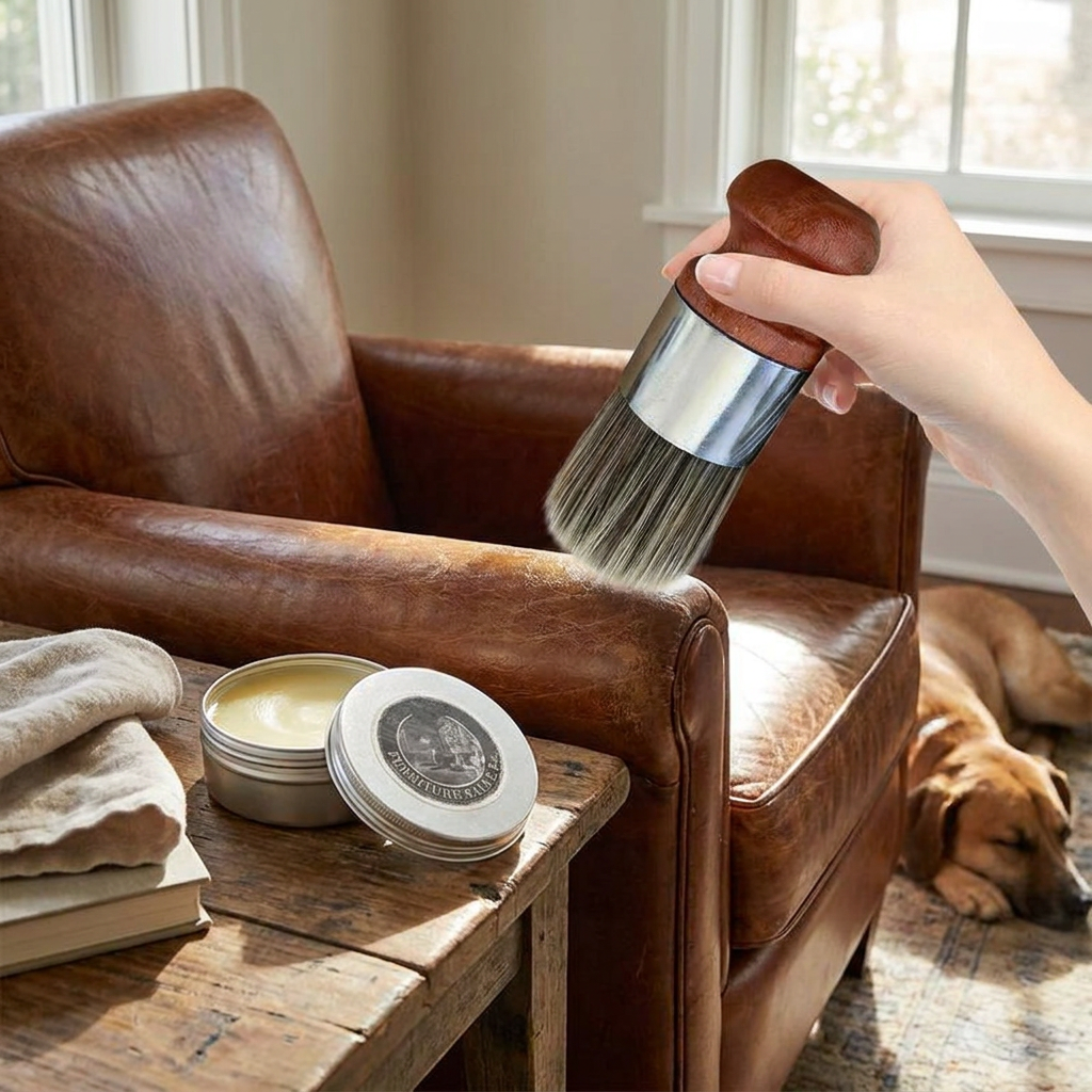 Leather Furniture Salve Set lifestyle