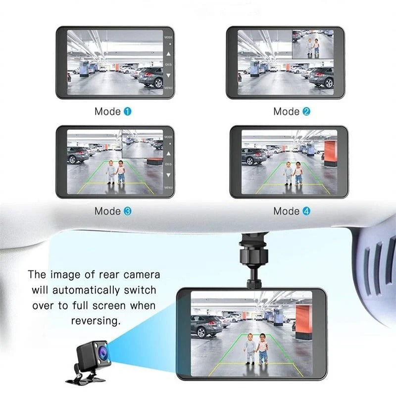 1080P Full HD Dual Dash Cam