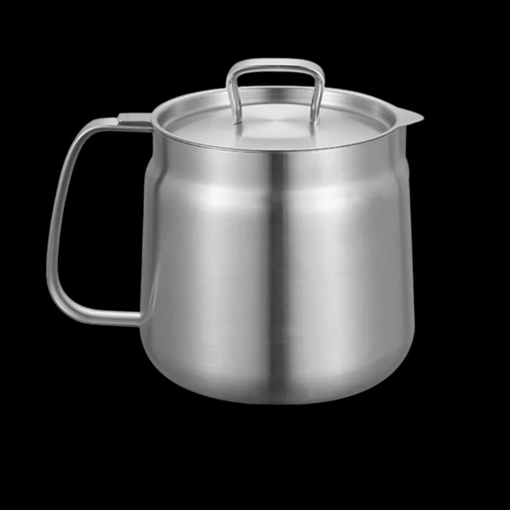 2-in-1 Deep Frying Pot with Oil Strainer