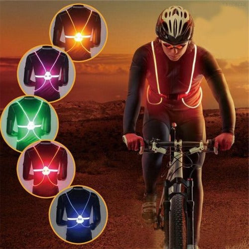 360 Reflective LED Flash Safety Vest
