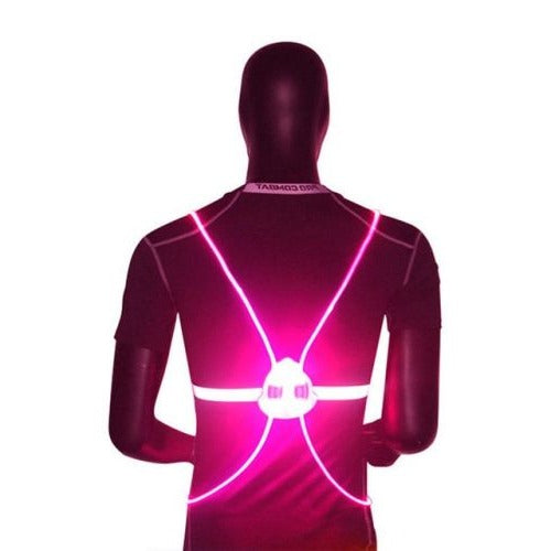 360 Reflective LED Flash Safety Vest