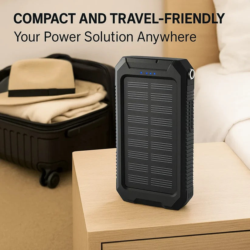 500000mAh Solar Power Bank External Battery