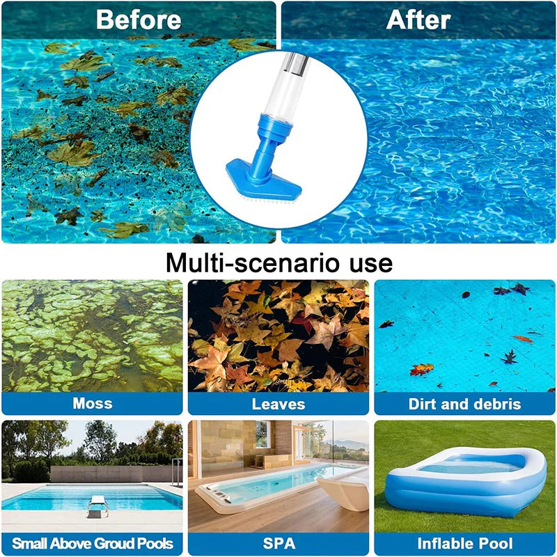3-in-1 Cordless Rechargeable Pool Vacuum