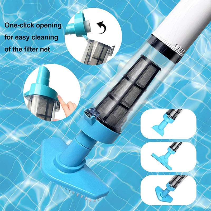 3-in-1 Cordless Rechargeable Pool Vacuum