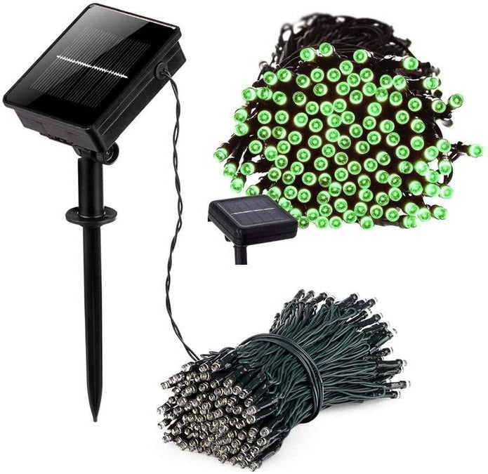 17m Solar LED Fairy Lights, 100 Bulbs