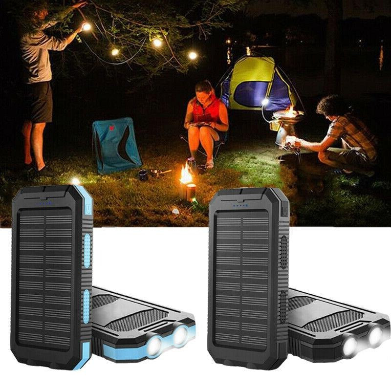 500000mAh Solar Power Bank External Battery