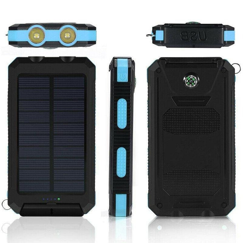 500000mAh Solar Power Bank External Battery