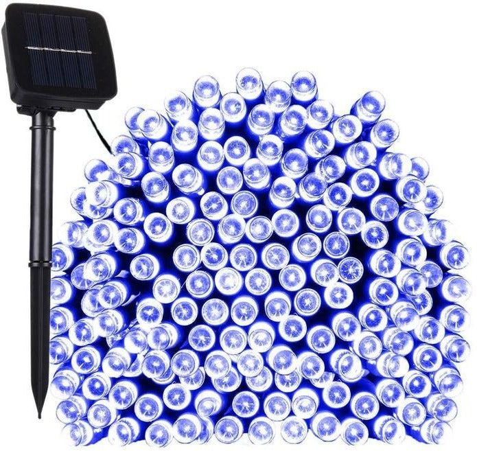 17m Solar LED Fairy Lights, 100 Bulbs