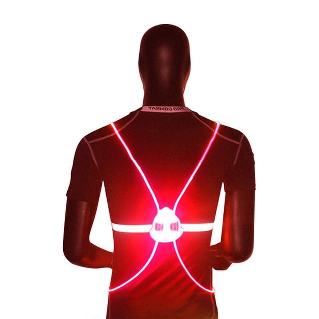 360 Reflective LED Flash Safety Vest