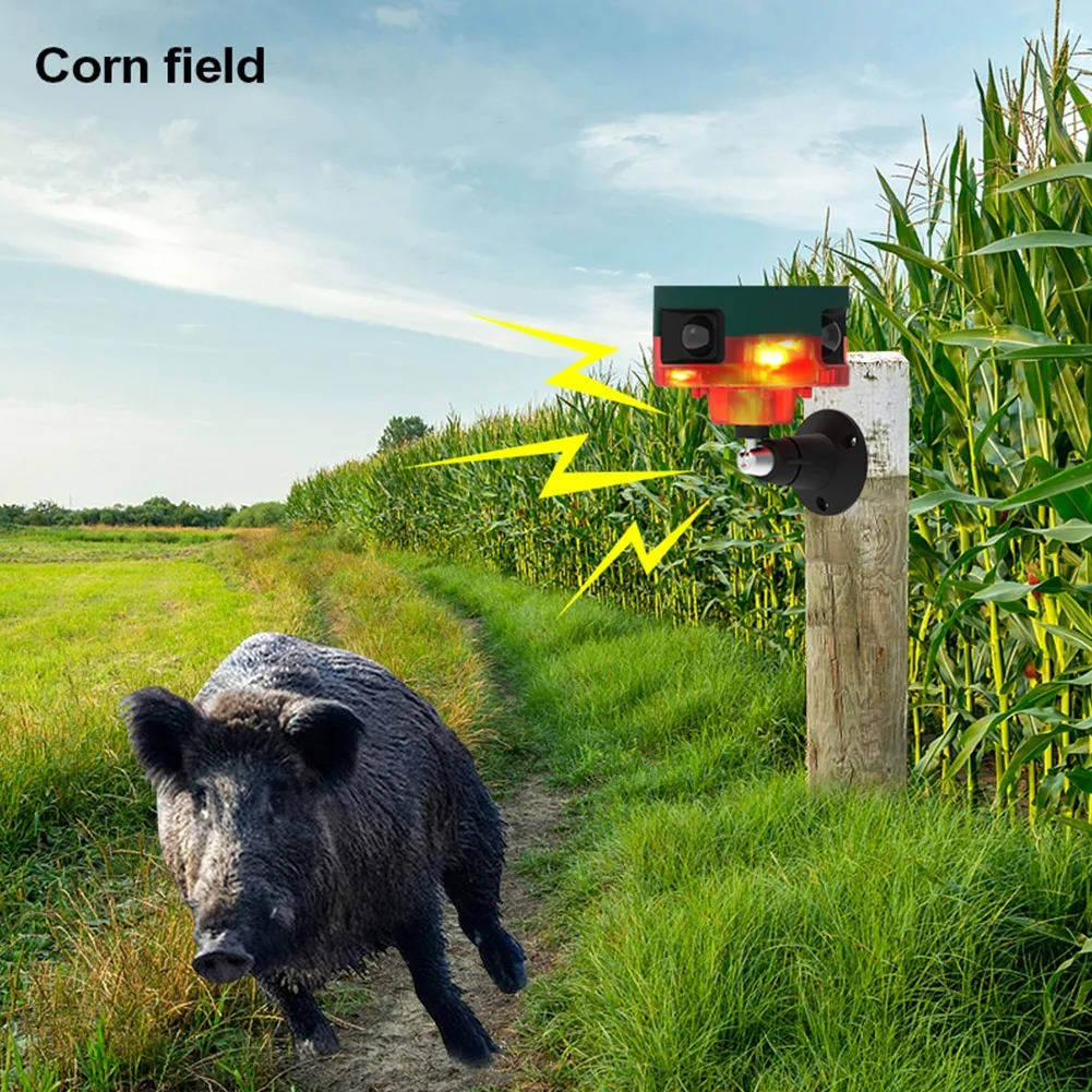 360° Solar Wildlife Repeller, Motion-Activated