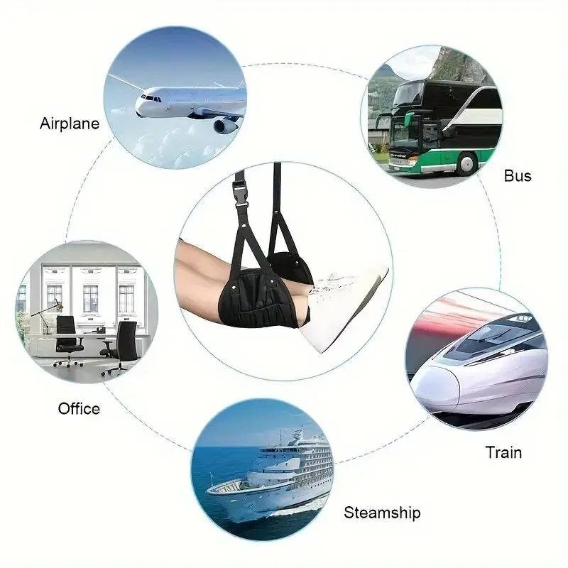 Travel Foot Hammock, 2-Set