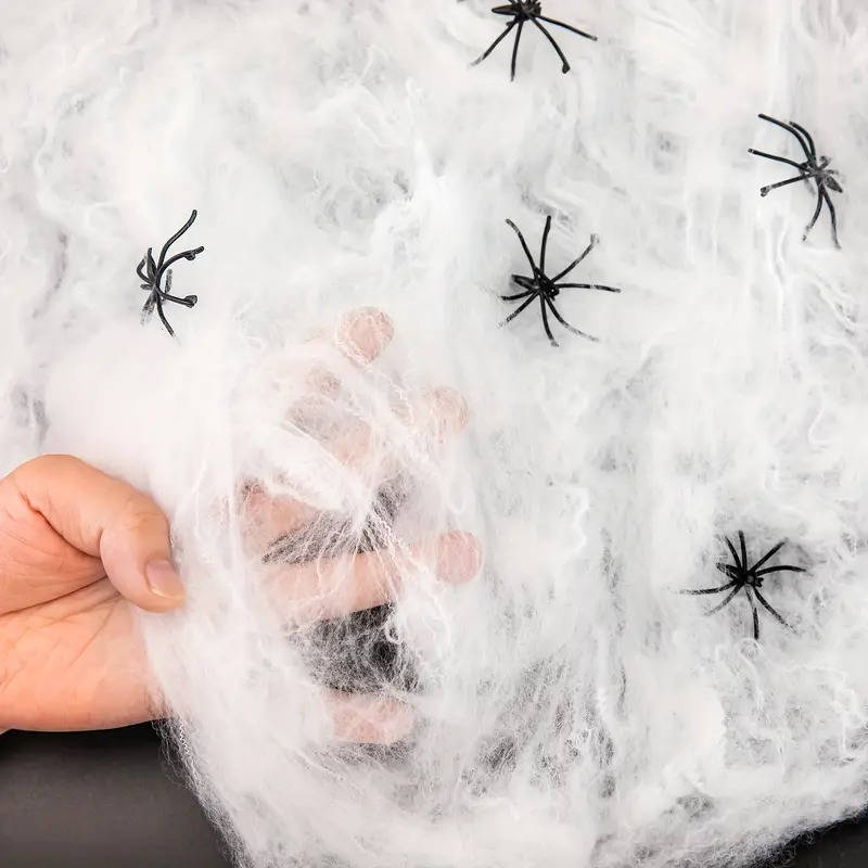 200 Sqft Halloween Spider Web Decor