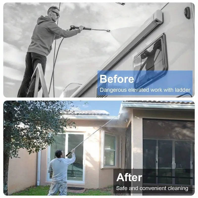 4000 PSI Telescoping Gutter Cleaning Wand