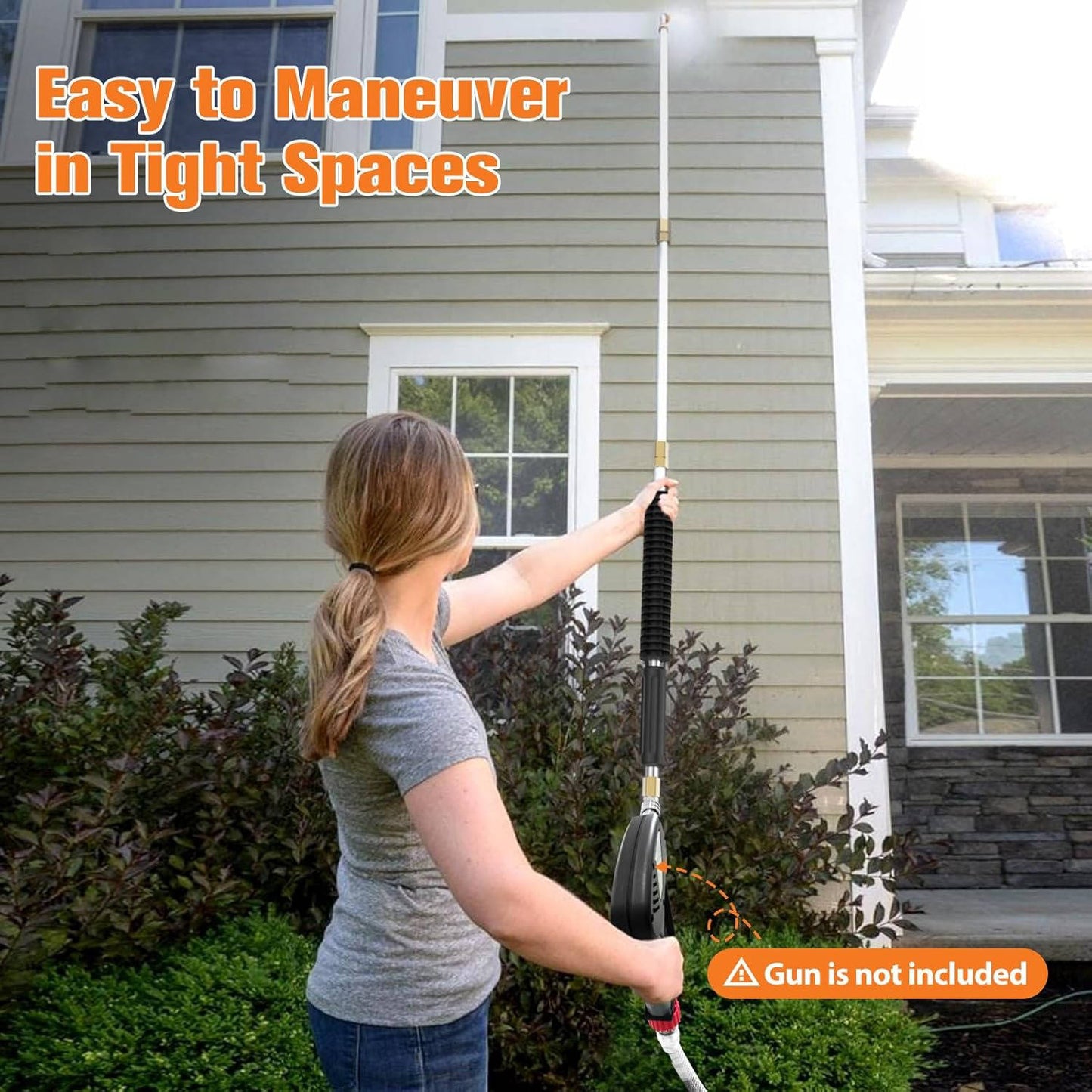 4000 PSI Telescoping Gutter Cleaning Wand