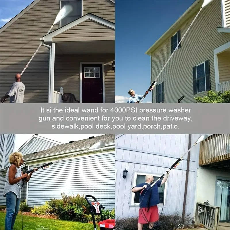4000 PSI Telescoping Gutter Cleaning Wand