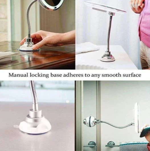 10X LED Gooseneck Magnifying Mirror