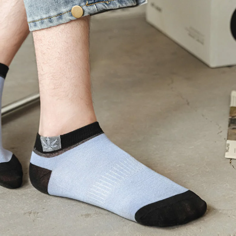 Men's Cotton Ankle Socks, 20-Pack