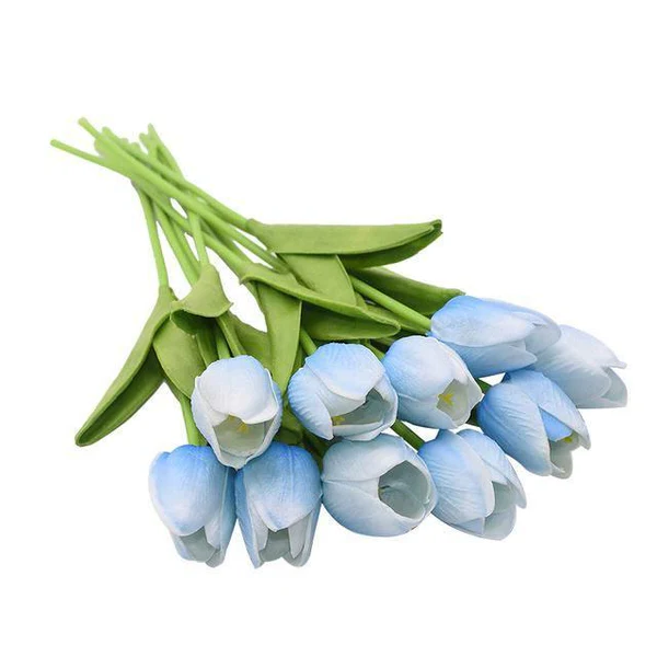 Artificial Tulip Flowers, 10-Stem Set
