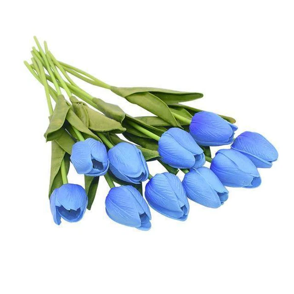 Artificial Tulip Flowers, 10-Stem Set