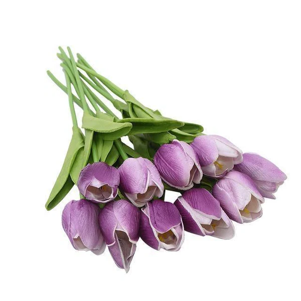 Artificial Tulip Flowers, 10-Stem Set