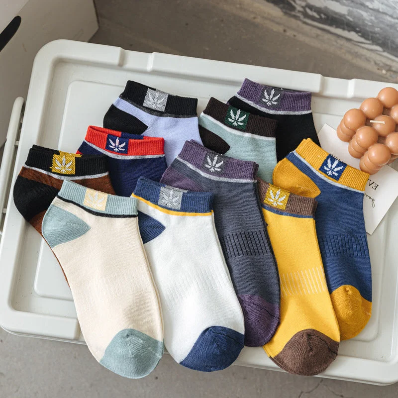 Men's Cotton Ankle Socks, 20-Pack