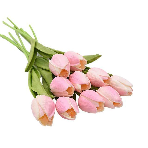 Artificial Tulip Flowers, 10-Stem Set