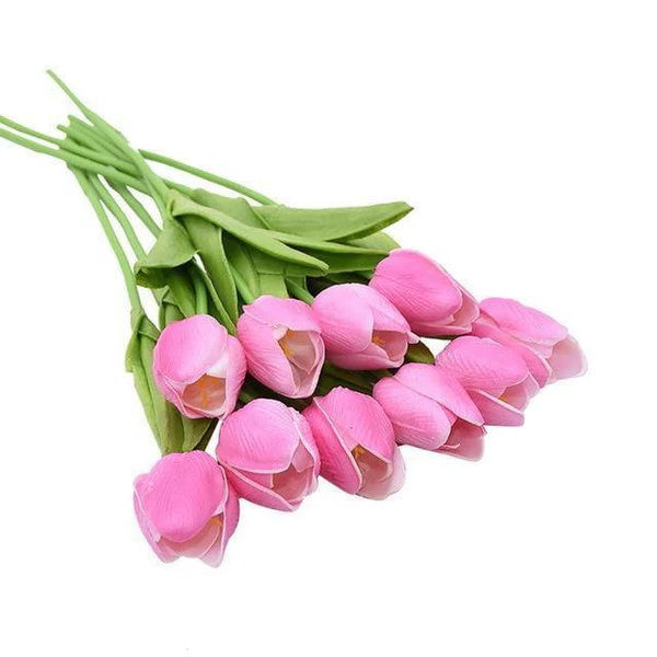 Artificial Tulip Flowers, 10-Stem Set