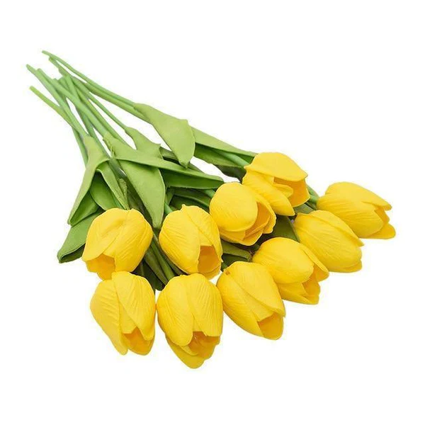 Artificial Tulip Flowers, 10-Stem Set