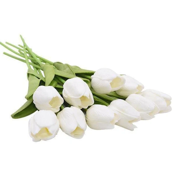 Artificial Tulip Flowers, 10-Stem Set