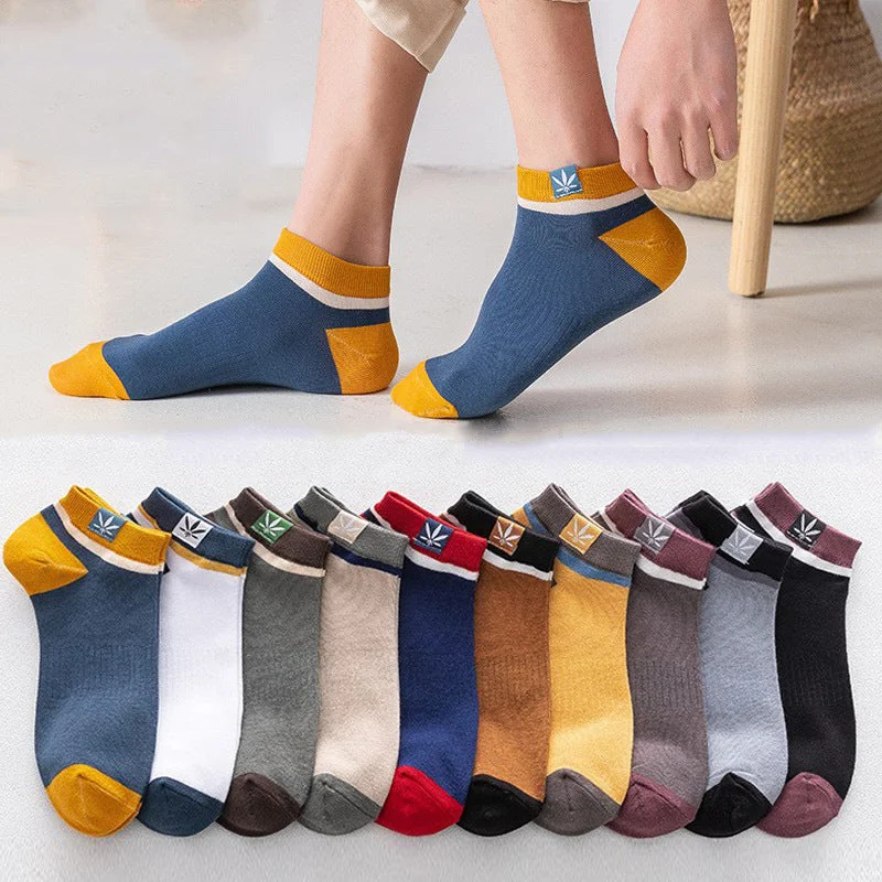 Men's Cotton Ankle Socks, 20-Pack